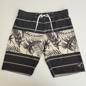 Wave Life Mens Palm Hawaiian Swim Trunks, Wave Life‎ Mens Board Shorts, Wave O12
